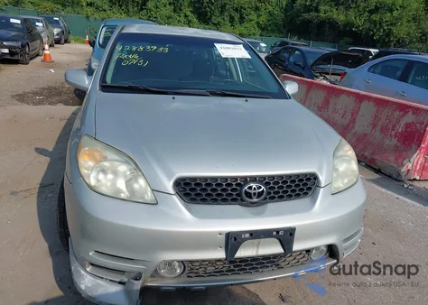 2003 Toyota Matrix Xrs from USA, damaged, VIN 2T1KY38E43C003318